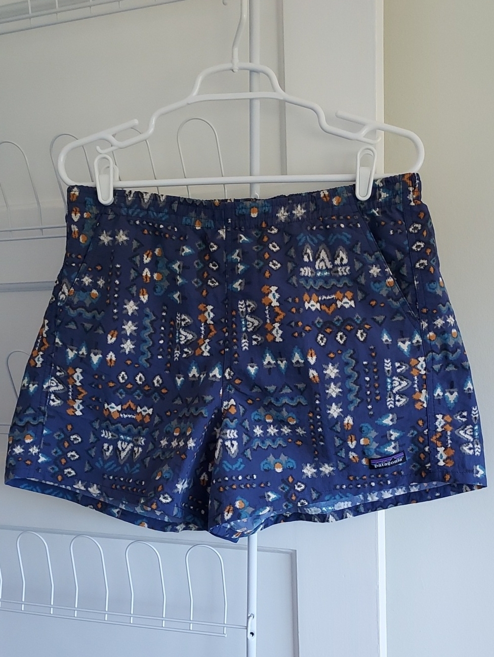 Patagonia Women's Baggies™ Shorts - 5 Inch Inseam Large Pattern Active Outdoor
